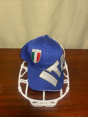 ITALIA Baseball Royal Blue Cap  adjustable size 58 NWT